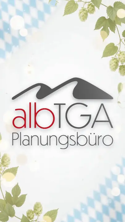 Sponsorenfolie albTGA Planungsbüro im einheitlichen Oktoberfest-Design