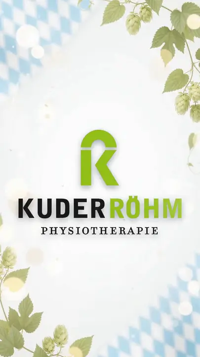 Sponsorenfolie Kuderröhm Physiotherapie im einheitlichen Oktoberfest-Design