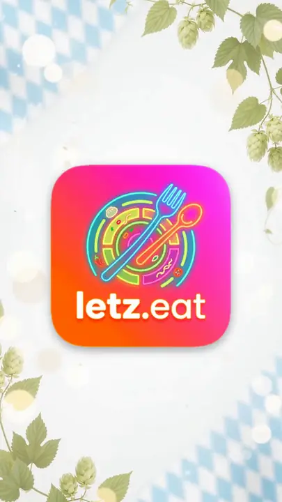 Sponsorenfolie letz.eat im einheitlichen Oktoberfest-Design
